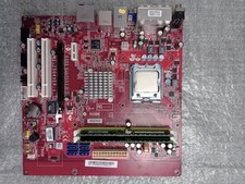 MSI MS-7504 VER: 1 Socket 775 (LGA775) Motherboard with CPU and RAM