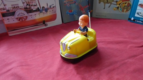 Vintage fairground dodgem car - dodgem,