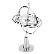 Metal Gyroscope Anti Gravity Rotating Top Balance Toy For Kids TQRO