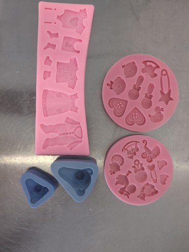 Silicone baby shower moulds - silicone, 3d