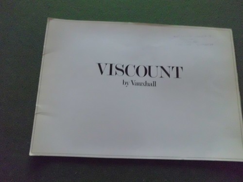 Vauxhall viscount sales - vauxhall,