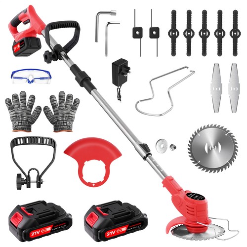 21v cordless strimmer grass - cordless,