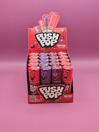 Bazooka push pop lollipop 15g - pop,