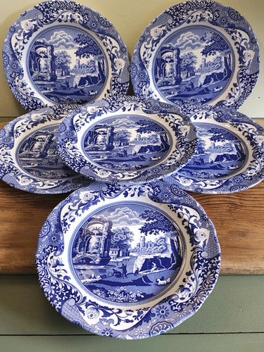 Spode blue italian dinner - blue,