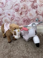 Zapf Creation Baby Born Scooter And Horse (Scooter Working, Horse Doesn’t Work)