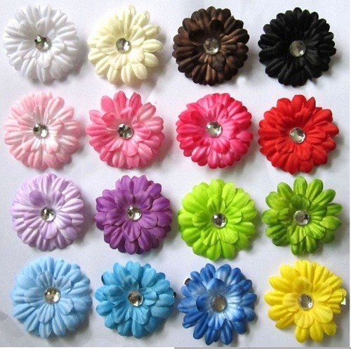 Gerbera daisy flower hair - 2",