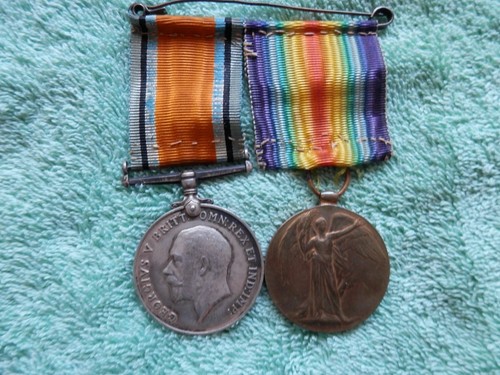 Pair ww1 british - pair, medal
