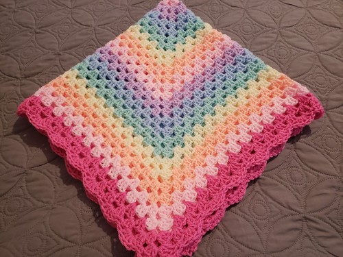 Rainbow hand crochet - rainbow,