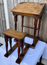 Bijou Antique School Desk with