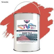 Industrial Strength Roof Tile Paint & Sealer - Waterproof, UV Resistant- Durable