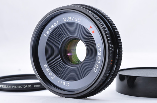 Contax carl zeiss - contax, 45mm