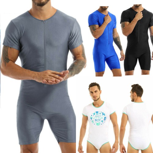 Men one piece - one-piece, bodysuit