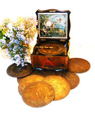 "ANTIQUE DISC PLAYING