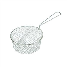 8" Wire Chip Basket Stainless