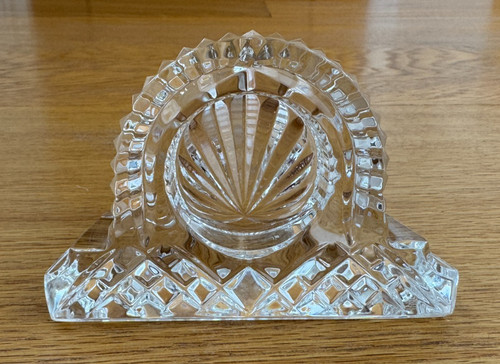 Waterford crystal glass - crystal, clock