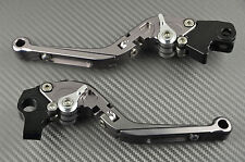 Adjustable Folding Flip Up Levers Titanium KAWASAKI VN 1500 Mean Streak VULCAN