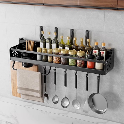 Kitchen hanging shelf - kitchen, pan