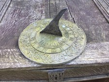 Vintage Cast Table Top Sundial