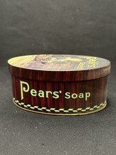 Vintage Pears Soap Metal Tin