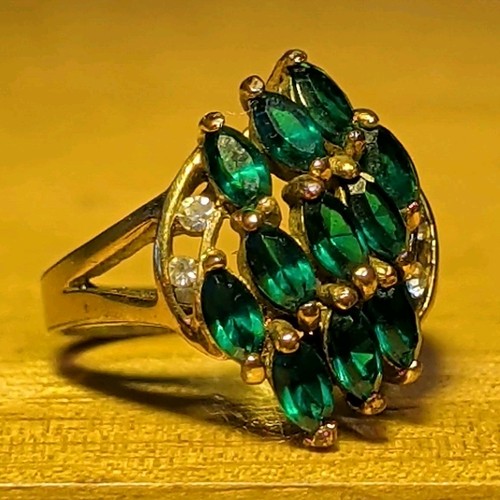 Antique vintage gold - antique, plated