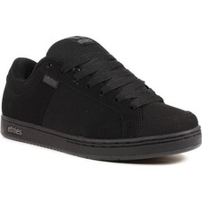 Etnies Kingpin Mens Black Nubuck Skateboard Shoes Trainers Size UK 6-14