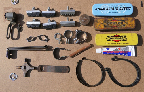 Asst vintage bicycle - vintage, parts