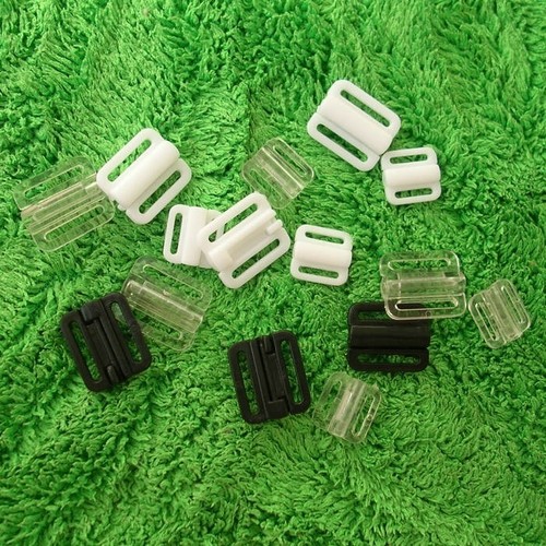 Plastic bikini clips hook - plastic,
