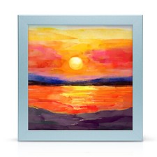 Square Picture Frame Photo Frame Poster Size Frame Black Oak White Pewter Walnut