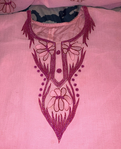 Handmade women pink salwar - handmade,