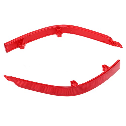 Pair rear bumper reflector fog - pair,