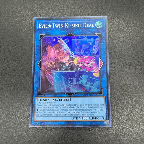 Yugioh evil twin - twin, deal
