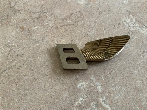 Vintage brass bentley mascot - brass,