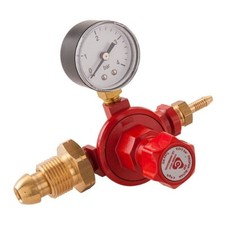 Cavagna Propane Regulator With Gauge 0.5 - 2 bar Adjustable POL