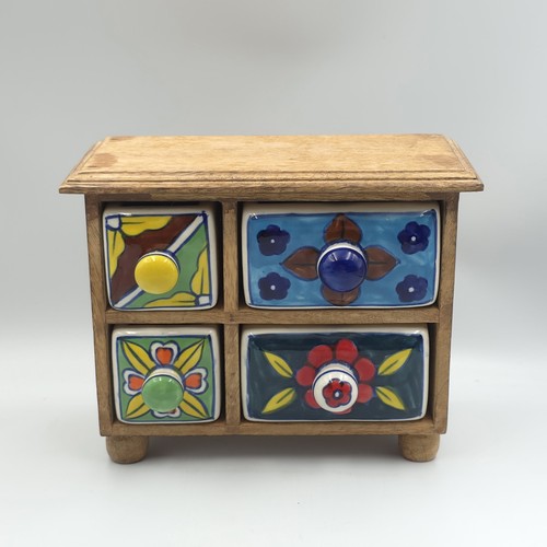 Drawer wooden apothecary - 4,