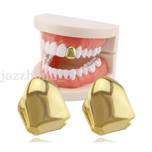 Single gold grill grillz tooth - single,