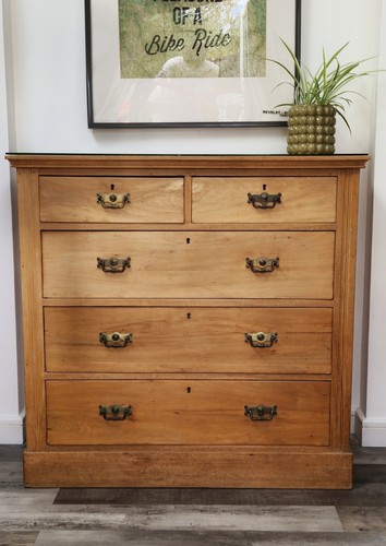 Solid ash chest drawers - ash,