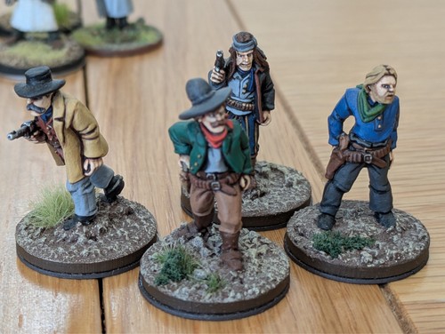28mm wild west cowboy - wild, gang