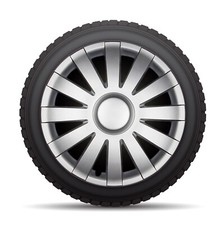 Set of 14" Wheel Trims, Covers to fit VW Polo, Golf, Lupo, Fox + free badges