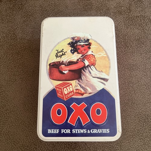 Vintage oxo tin limited - tin,