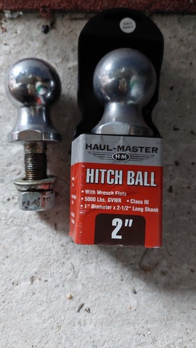 Towing hitch chrome balls - hitch,