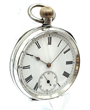 1896 Early Solid Silver OMEGA