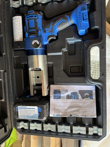 Hydraulic crimper set battery - crimper,