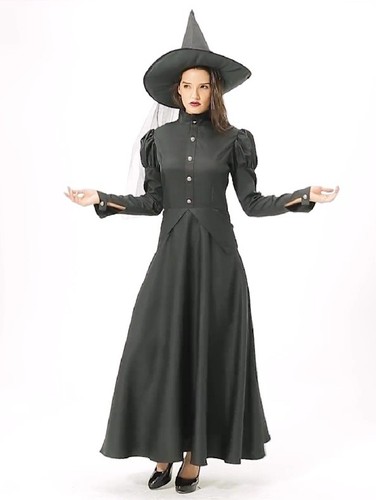 Stock halloween adult witch - uk,
