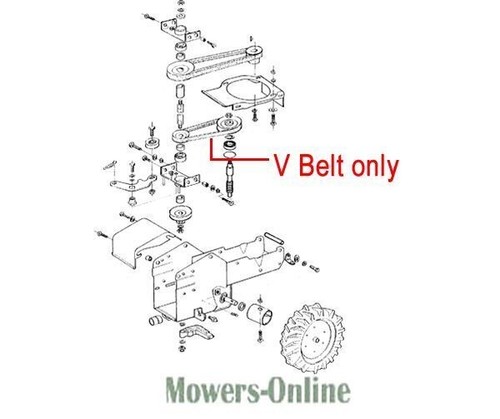 Genuine scythe mower v - al-ko,