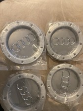 4pcsWheel Silver Centre Cap