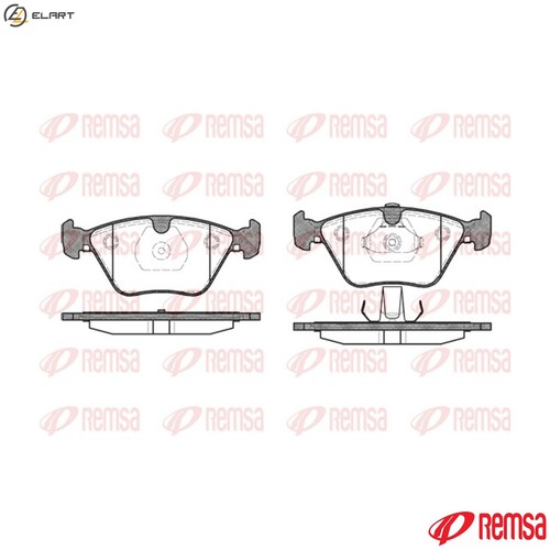 Brake pad set disc - pad,