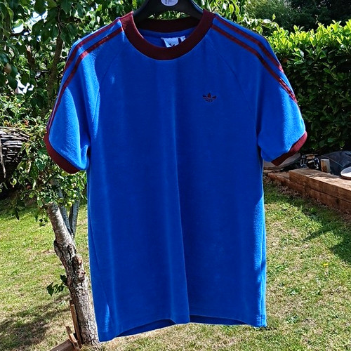 Adidas claret blue logo - claret, &
