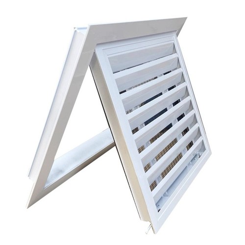 Aluminum alloy gable vent - aluminum,