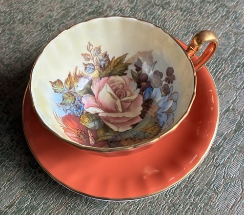 Aynsley tea cup saucer - aynsley,