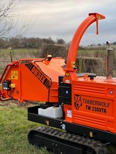 Diesel Wood Chipper With Or